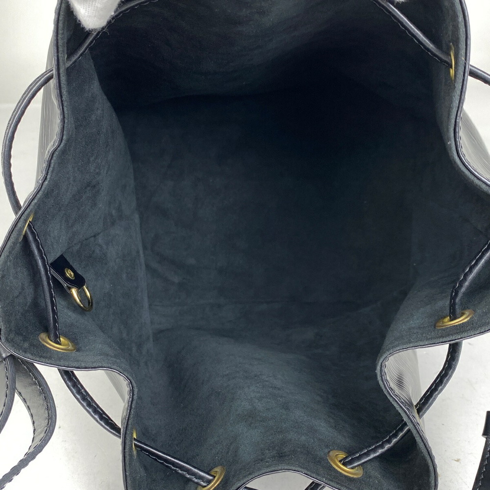 Louis Vuitton Shoulder Drawstring Bag Epi Noir Black - Picture 6 of 6